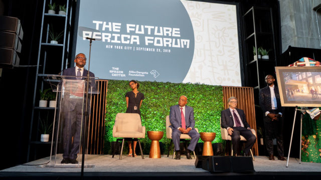 Guests at The Future Africa Forum at The Africa Center, September 23, 2019